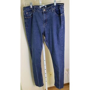Canyon River Blues Women's Relaxed‎ Jeans Blue 16 Modern Fit Skinny